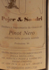 Grappa Distillata a bagnomaria da vinacce del Pinot Nero