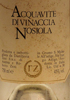 Acquavite di Vinaccia Nosiola
